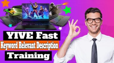 Yive MASS VIDEOS Quick Description Training - Spin Rewriter 11 & Video Marketing Blaster Spinning