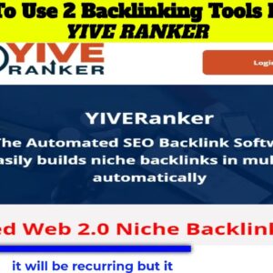 3 Yiveranker how to use 2 backlinking tools in one Yive Ranker integrations