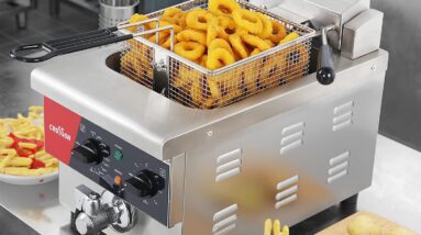 crosson 6l electric countertop deep fryer review