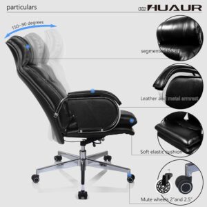 huaur genuine leather chair review