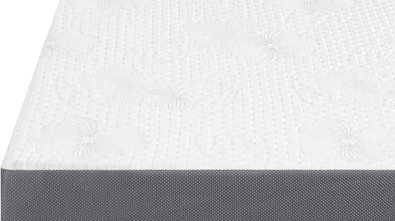 olee sleep 8 inch ventilated gel infused memory foam mattress review