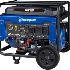 westinghouse outdoor power equipment 6600 peak watt home backup portable generator review