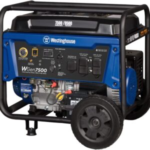 westinghouse outdoor power equipment 9500 peak watt home backup portable generator review