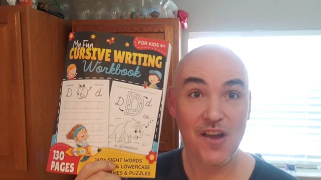 My Fun Cursive Writing Workbook Review Unboxing by SmartyPuzzlers