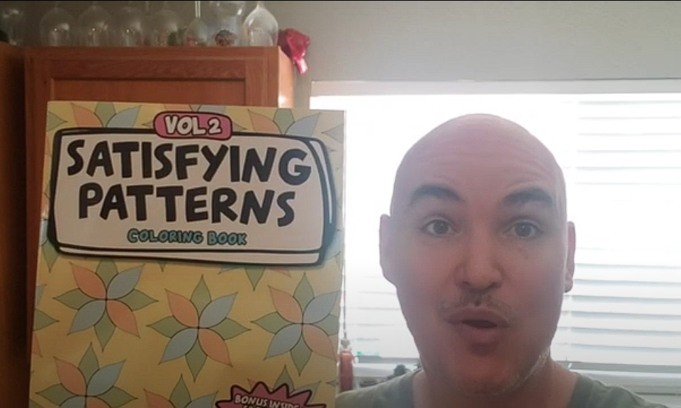 TOO MUCH VALUE? Satisfying Patters Coloring Book vol 2 review unboxing 2 Satisfying Patters Coloring Book vol 2 review unboxing