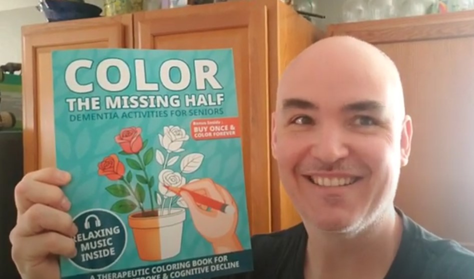 Color the Missing Half A Simple and Therapeutic Coloring Book
