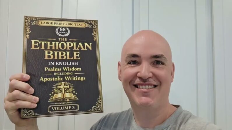 EASY-TO-READ FULL-TEXT? Ethiopian Bible in English 88 Books Volume 3 Review Unboxing Gabriel Tesfaye