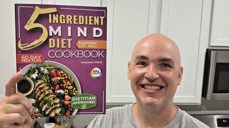 EASY-TASTY RECIPES? 5-Ingredient Mind Diet Cookbook Review Unboxing Demo Test FULL RECIPE COOKING