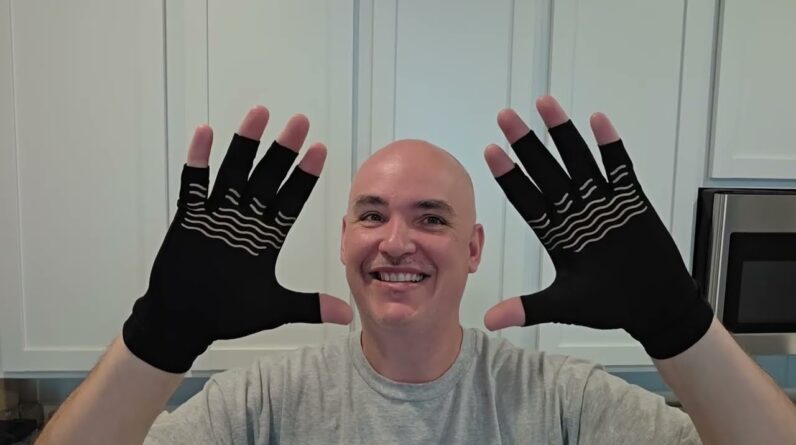 RELIEVING-SQUEEZE? Warfaa Hand Compression Gloves Review Unboxing Demo Test