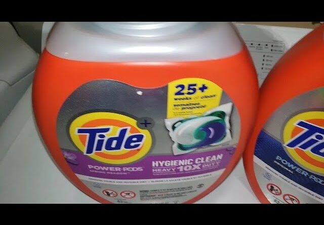 MILDEW GONE?? Tide Pods 10X Honest Review Review Unboxing Tide Demo Test