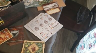 ROCKS - Review of Game of Thrones Catan Base Board Game Review Unboxing CATAN Demo Test