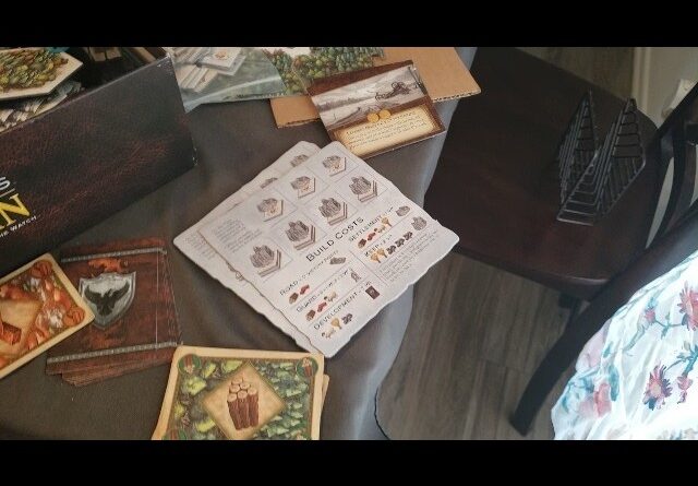 ROCKS - Review of Game of Thrones Catan Base Board Game Review Unboxing CATAN Demo Test