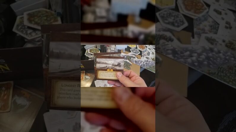 ROCKS - Review of Game of Thrones Catan Base Board Game Review Unboxing CATAN Demo Test