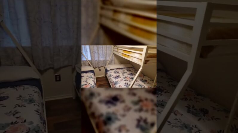 WHOLE FAMILY - Review of  Metal Bunk Bed, Twin Over Full Review Unboxing SHA CERLIN Demo Test