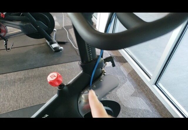 ADJUST EVERYTHING - Review of Peloton Indoor Stationary Bike Review Unboxing Peloton Demo Test