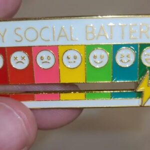 ROUGH-GLIDING -LIGHTNING? Maoffii My Social Battery Slider Pin Review Unboxing Demo Test