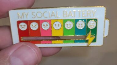 ROUGH-GLIDING -LIGHTNING? Maoffii My Social Battery Slider Pin Review Unboxing Demo Test