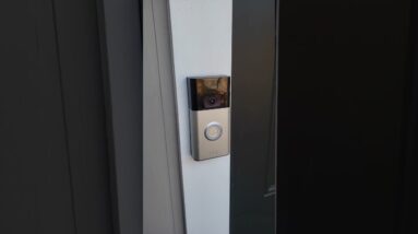 Review of Ring Video Doorbell Satin Nickel Review Unboxing Ring Demo Test