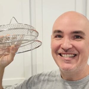 PERFECT-FIT EASY-TO-CLEAN? Geolinhome Dual‑Layer Air Fryer Rack Set Review Unboxing Demo Test