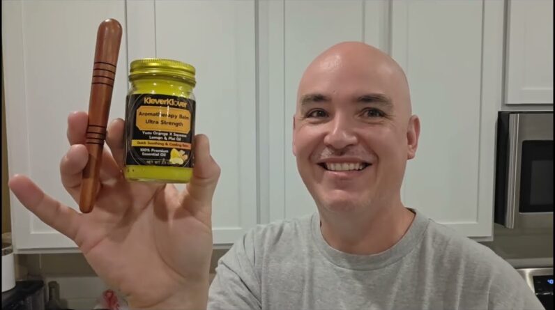 MESSY HARD-TO-APPLY? KleverKlover Turmeric Plai Thai Herbal Muscle Balm Review Unboxing Demo Test