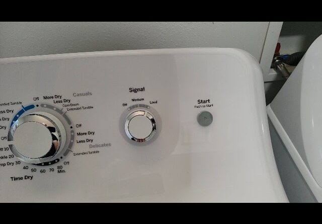 OPTIONS - Review of GE White dryer Review Unboxing GE Demo Test