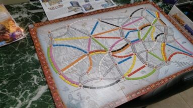 STRATEGY - Review of Ticket to Ride Board Game Original Review Unboxing Days of Wonder Demo Test