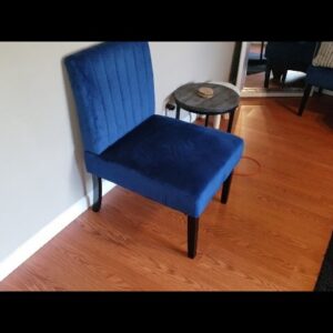 Sturdy Soft Review  Modern Velvet Armless Accent Chair Review Unboxing STHOUYN Demo Test