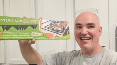 SECRET-SETUP-PLACEMENT? ItsNio Stainless Steel Stove Gap Cover Filler Review Unboxing Setup Demo