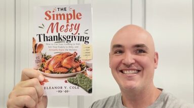 EASIER WAY? The Simple, Messy Thanksgiving Enjoy The Holiday Book Review unboxing