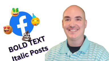 How To Make Facebook Structured Posts & Pretty Text - How to bold text in facebook post format