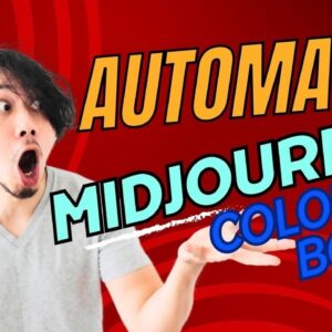 Automated Midjourney Coloring Books - UPDATES Midjourney Coloring Page Prompt Creator