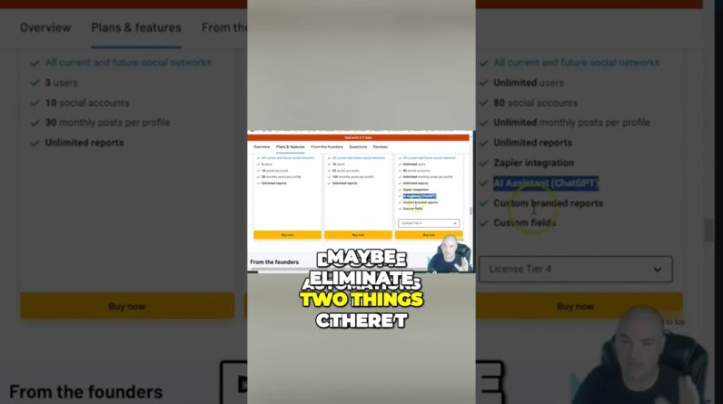 LIFETIME CHATGPT Boost Social Posts Vista Social tier 3 Plus Zapier Integration