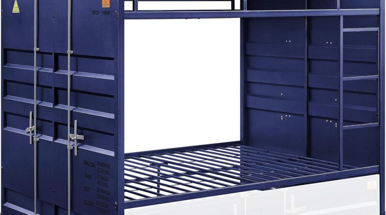 acme cargo bunk bed with built in ladder review