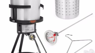 barton deluxe deep fryer pot review