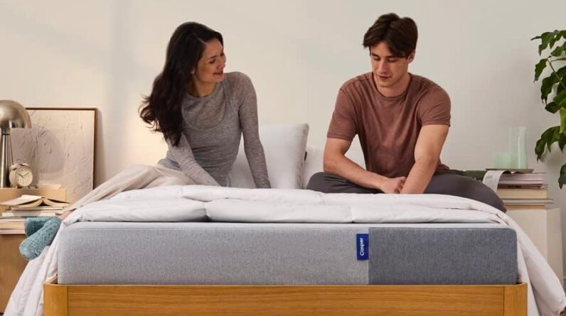 casper mattress queen light grey review