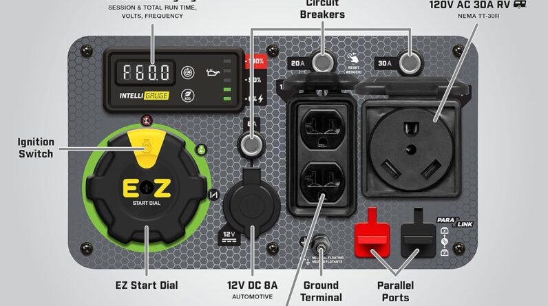 Champion Power Equipment 200988 4500-Watt Dual Fuel RV Ready Portable Inverter Generator, Electric Start review 1 champion power equipment 200988 4500 watt dual fuel rv ready portable inverter generator electric start review