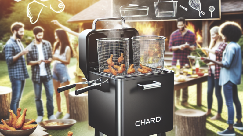 chard double basket outdoor fish and wing fryer review