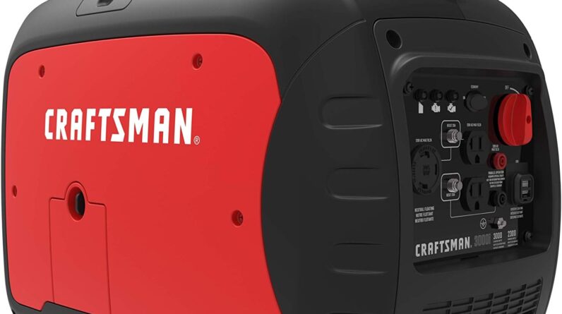 Craftsman C0010030 3,000-Watt Gas-Powered Portable Generator Review 1 craftsman c0010030 3000 watt gas powered portable generator review