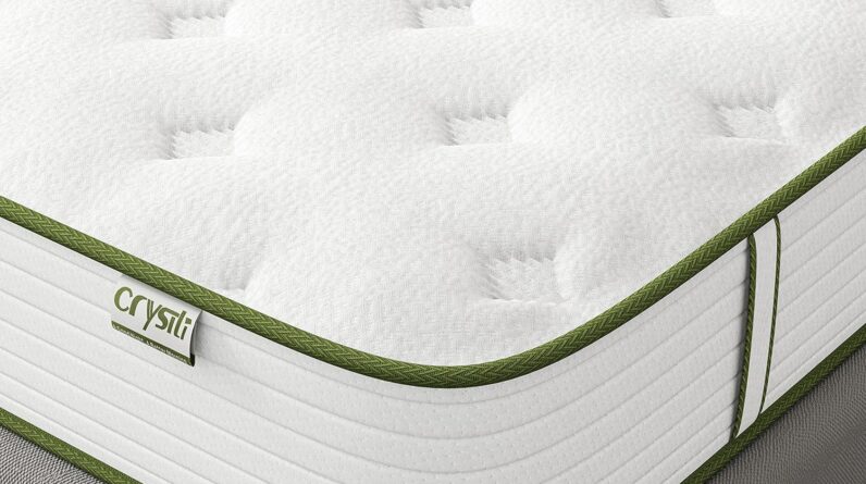 crystli king size mattress 12 inch memory foam mattress hybrid bed mattress review