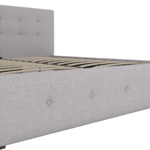 dhp rose upholstered platform bed review