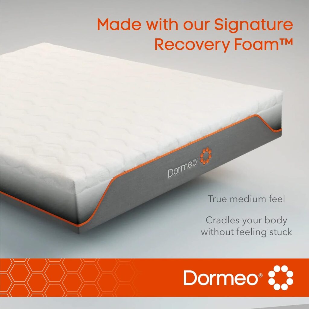Dormeo Recovery 10 King Mattress with Signature Recovery Foam and Pressure Relieving Octaspring Technology, Medium Feel King Size Mattress - 80” L x 76” W x 10” H Dormeo Recovery 10 King Mattress with Signature Recovery Foam and Pressure Relieving Octaspring Technology, Medium Feel King Size Mattress - 80” L x 76” W x 10” H