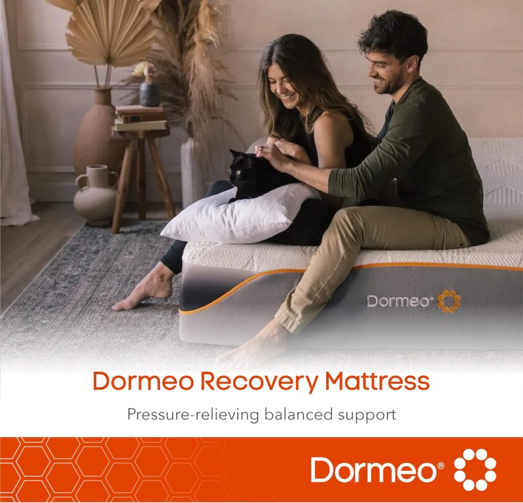 Dormeo Recovery 10 King Mattress with Signature Recovery Foam and Pressure Relieving Octaspring Technology, Medium Feel King Size Mattress - 80” L x 76” W x 10” H Dormeo Recovery 10 King Mattress with Signature Recovery Foam and Pressure Relieving Octaspring Technology, Medium Feel King Size Mattress - 80” L x 76” W x 10” H