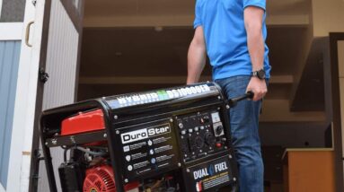 durostar ds10000eh portable generator review