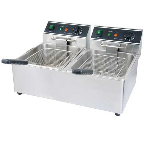 Eurodib SFE01860-240 Fryer, Electric, Countertop, Full Pot