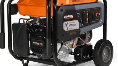 generac gp8000e 8000 watt gas powered portable generator review