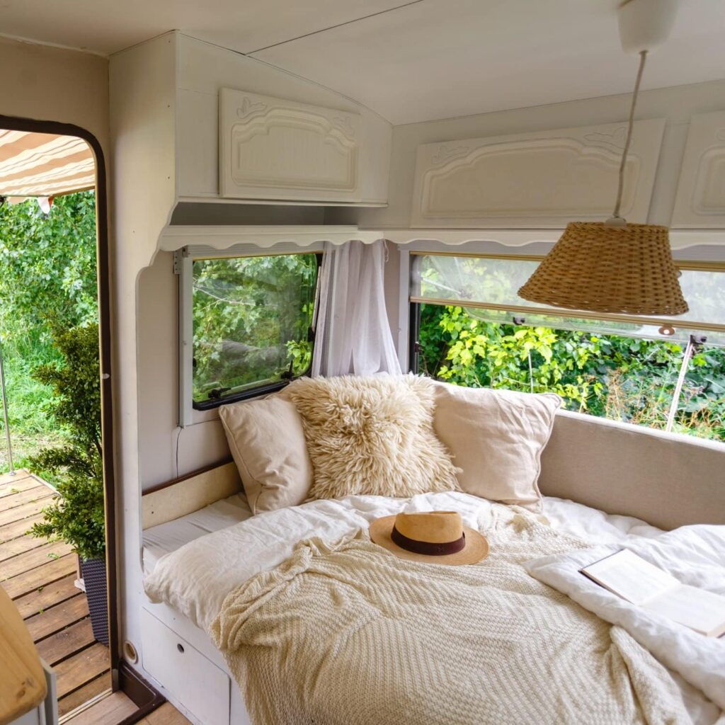 GhostBed 10 Inch RV Mattress Short King, Camper Mattress, Cool Gel Memory Foam Mattress, Low Profile RV King Mattress, Medium-Firm Feel, Made in The USA, RV King Short Mattress