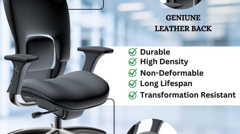 gm seating ergolux genuine leather executive hi swivel chair chrome base review