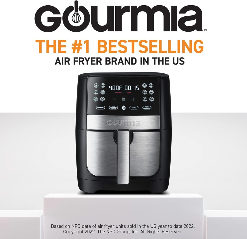 Gourmia Air Fryer Black (8 Quart) Gourmia Air Fryer Black (8 Quart)