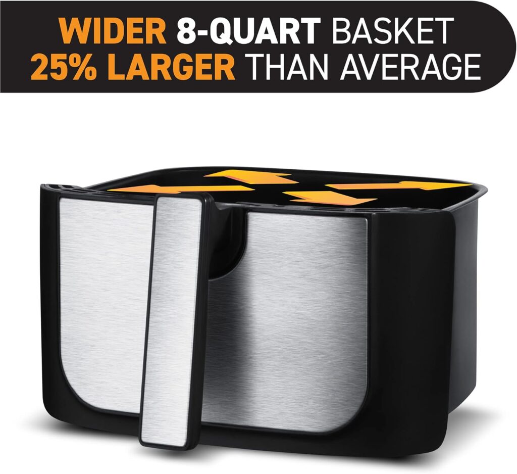 Gourmia Air Fryer Black (8 Quart) Gourmia Air Fryer Black (8 Quart)