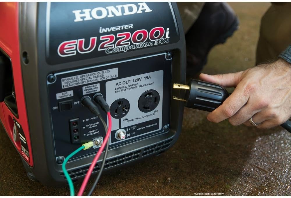 Honda EU2200IC 2200-Watt Companion Super Quiet Portable Inverter Generator
